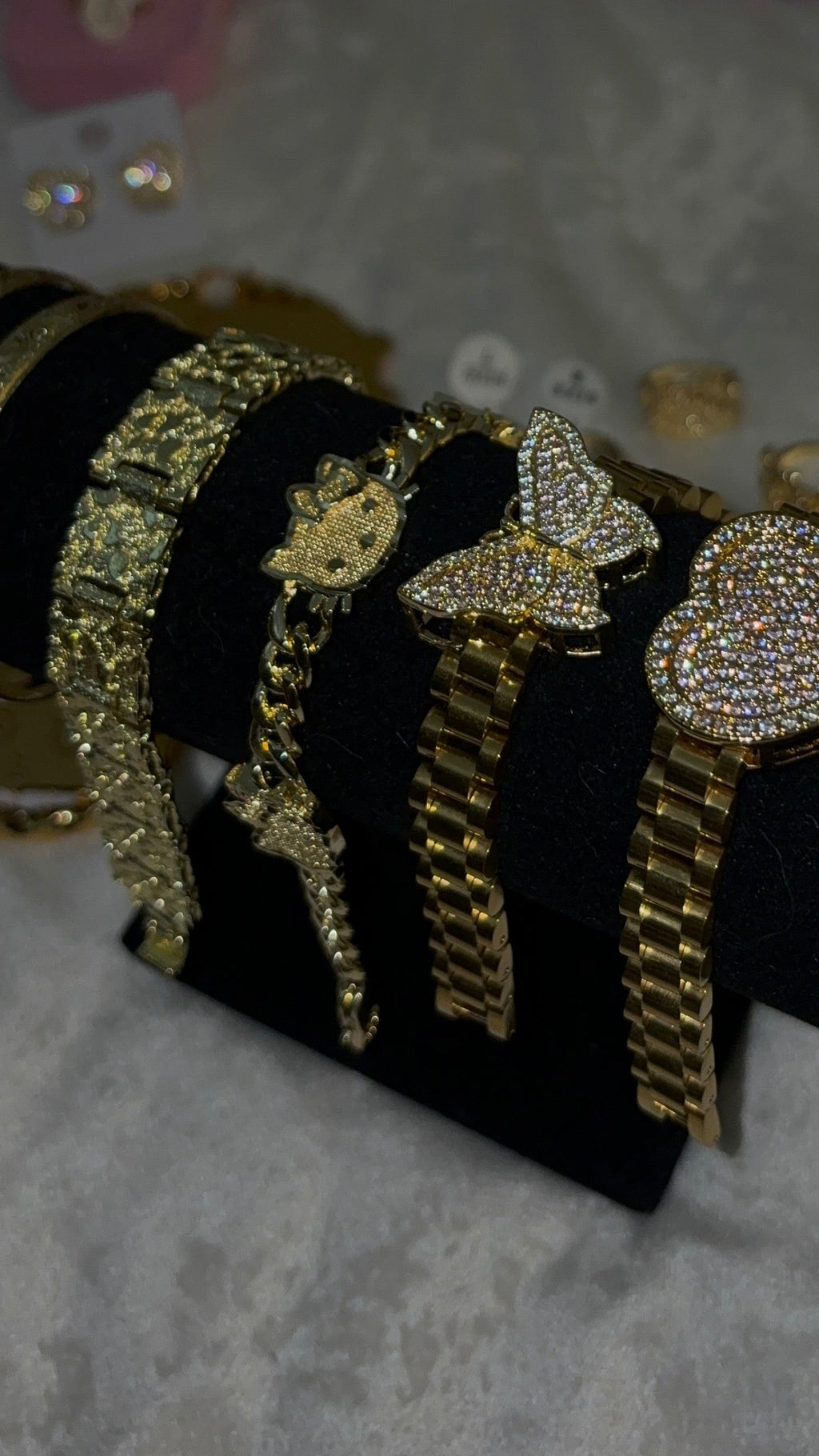 Triple Hello Kitty Bracelet